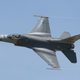 An F-16, for reference. Photo credit: D. Miller